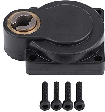 KIMISS Rc Auto Elektrostarter Rc Auto Starter Schwarzer Kunststoff Gasbetriebenes Rc Modellauto Elektrostarter Rückabdeckung Rückplatte für 16 18 21 28Cxp Motor