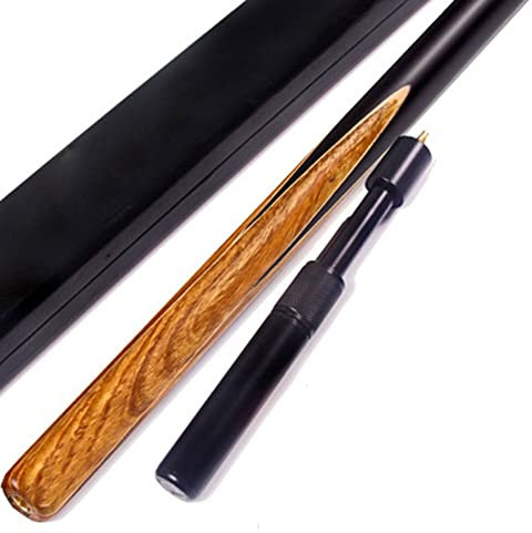 BBAUER Billard Queue Set Snooker cue Snooker Billard Queue Pool cue Pool-Queue schwarz 8 Snooker-Queue-Set schwarz acht Kleiner Kopf 3/4 geteilt