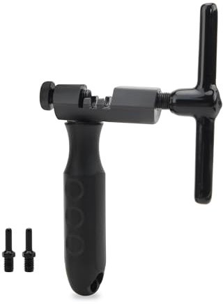 Sanrolax Kettennieter Fahrrad,Fahrradkette Werkzeug für 5 bis 12 Fach und Singlespeed Ketten,2 Sicherungsstiften,Fahrradkette Reparatur Kettennietwerkzeug