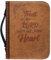 Dajingkj Bibelhülle Mit Reißverschluss Herren Damen PU Leder Klein Bibelhülle L Bibeltasche Bibel Buchumschlag Tasche Bibel Buch Kirche Henkeltaschen Erdiger gelber Löwe Druck