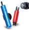 Sosayet 2 In 1 Gurtschneider Notfallhammer - 2 Stück Hammerdex Glasbrecher - Notfallhammer Auto mit Gurtschneider - Aufgerüstet Emergency Rescue Tool - Sicherheitshammer Auto fürs Bus, PKW (Rot+Blau)