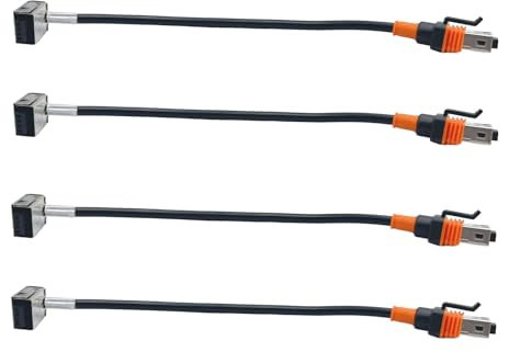 Bstenke 4 Stück D1S D1R D1C HID Vorschaltgerät-Anschluss Relais Kabelbaum Lampensockel-Adapter Kabelbaum Universal Fit