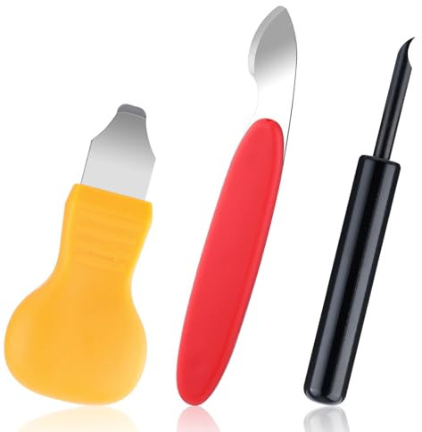 Grevosea 3 Pcs Watch Battery Replacement Tool Kit - Versatile Watch Case Opener and Back Cover Prying Device