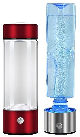 Generador Agua hidrógeno, Botella generadora Agua hidrógeno 2 1, generador portátil Agua Rica hidrógeno Molecular, tecnología SPE, producción hidrógeno 3 Minutos, 1200-1600 PPB para Viajes casa
