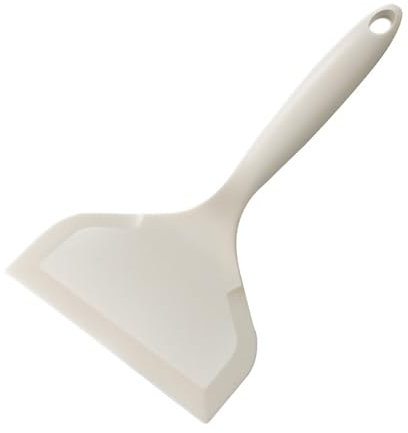 Wide Silicone Spatula - Non-Stick Tamagoyaki Spatula, High-Heat Resistant, Food Grade Pancake Turner | Perfect for Omelets, Pancakes, Sandwiches, Ideal for Cooking and Baking Needs