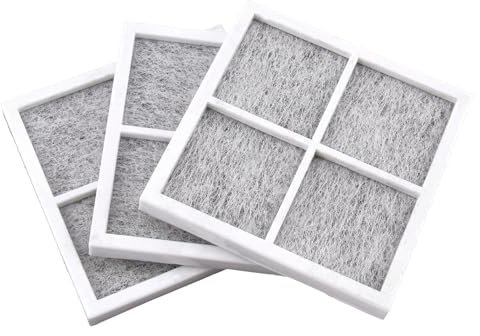 Filtre à Air pour Réfrigérateur LG Pure n Fresh, 3 Pcs à Air de Rechange, Compatible avec LG LT120F, LFX31925SW, LFX31925SB pour Réfrigérateur/Réfrigérateur/Purificateur