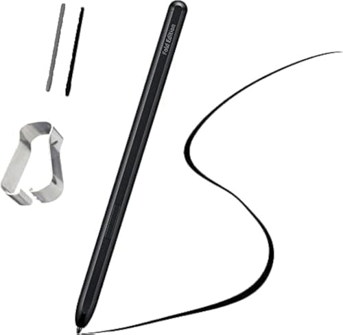 Stylet S Pen de Rechange pour Samsung Galaxy Z Fold 4 5G, Noir | compatible avec S Pen Galaxy S Pen Fold Edition Touch Stylus Uniquement avec Plumes