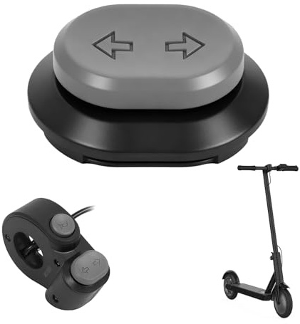 Blinkerschalter Taste E Scooter für Ninebot - Taste für Blinker E Scooter Scooterblinker Zubehör Kompatibel mit Ninebot F2/F2 Plus/F2 Pro/E2 Pro/Max G2 - Ersatztaste für Scooterblinker Schalter