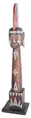 SAWA Afrikanische Deko Figur 50cm Afrika Figur Deko-Figur Skulptur