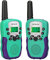 Retevis RA618 Walkie Talkie Niños Regalos Juguetes para 6-12 Años Niños Niñas 8 Canales VoX Linterna de Bolsillo, Walkie Talkie para Niños (Verde, 1 Par)