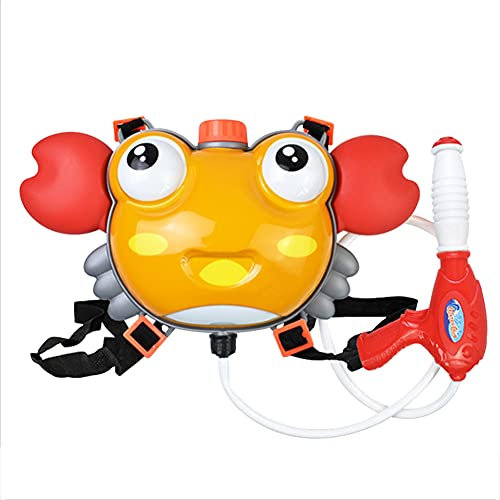 JAWSEU Wasserpistole mit Tankrucksack, Wasserpistole Spielzeug Rucksack Wasser Pistole für Kinder und Erwachsene, für Sommerpartys im Freien Strand Pool Garten