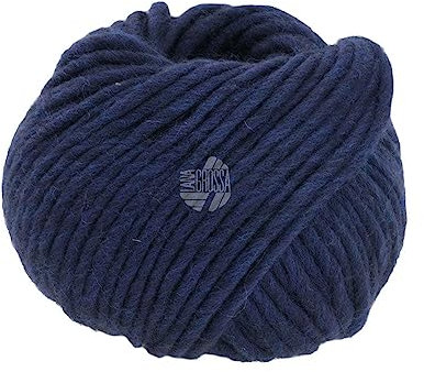 LANA GROSSA Per Lei GOTS | Klassisches Merino-Dochtgarn, GOTS zertifiziert | Handstrickgarn aus 100% Schurwolle | 50g Wolle zum Stricken & Häkeln | 60m Garn FB 25