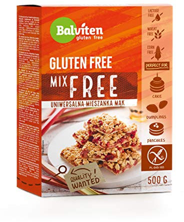 BALVITEN Gluten-Free Universal Mix for Bread, 500 g, Certified, for Baking Cakes, Dumplings, Pancakes
