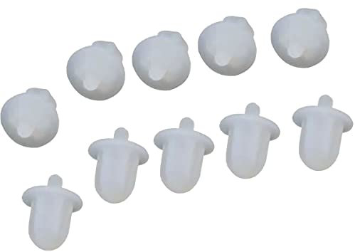 15PCS 6.35mm Audio Jack PC DVD AV Equipment Microphone Socket Dust Cover- Rubber Transparent Color