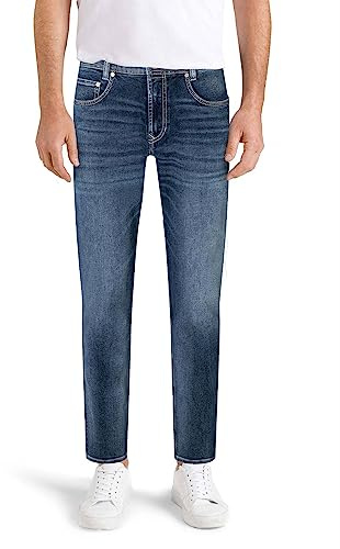 MAC Jeans Herren Jog'n Jeans All Season Sweat Denim, H757 Nightblue Authentic Wash