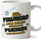MUGFFINS Tazas para FRUTERO hombre - En Español - Mejor de la Galaxia Cuando Fuerza me Acompaña - 11 oz / 330 ml - Regalo original y divertido