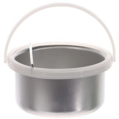 Meokro Wax pot replacement for wax warmer inner pan tin container hair removal remover waxing can