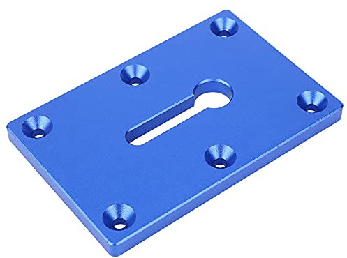 Vomeko Woodworking Bench Clamp Locking Pliers Mounting Plate Fixing Tool with Clamps, Adjustable Clamps, Compatible with Jorgensen and Irwin Clamps.(Blue)