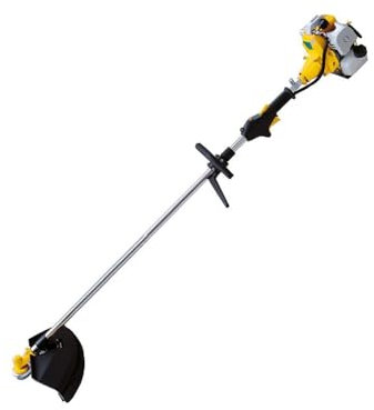 La zappa Decespugliatore a 2 tempi con avviamento manuale 1,5 HP con accessori (Giallo)
