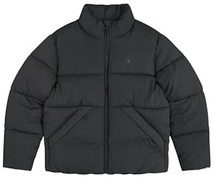 Champion Herren Legacy Outdoor (220348) -Wr Recyvled Nylon 137gr High-Neck Jacke, Schwarz (ES503), L