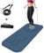 Fiita Jump Rope Skipping Exercise Workout Mat - 8mm Thickened Mute Noise Reduction Jump Rope Mat, Durable and Non-Slip Rubber Mat, Suitable for All Yoga and Pilates Floor & Rope Protection 140 * 62cm