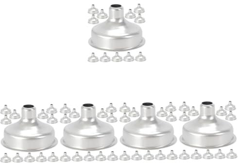 Alipis 60pièces Entonnoirs Acier Mini Pour Remplissage De Bouteilles Accessoires De Cuisine Pour Confitures Et Huiles