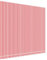 vidaXL Tela de Repuesto de toldo Rayas Rojas y Blancas 4x3,5 m