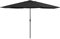 ShGaxin Parasol de jardin avec manche en métal noir 400 cm, parasols de jardin, parasol de piscine, parasol terrasse extérieur, parasol de plage, parasols pour jardin - 47384, Grande, Grande