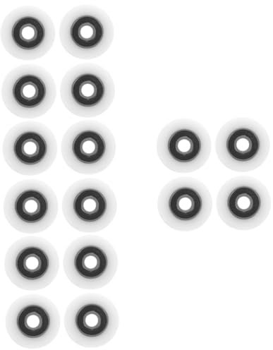 Angoily 16pezzi Per Scorrevoli Sostituzione Facile Per Docce e Vasche Runners Silenziosi Installazione