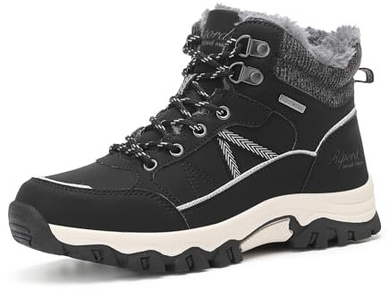 Ripord Scarpe invernali da donna, calde, da trekking, da neve, 36-41