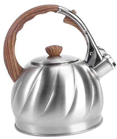 Ciieeo 1Pc Zumbido Hervidor De Agua Hervidor De Agua Hervidor De Té Olla Calentador De Tetera Aire Libre Tetera Calentador De Agua Jarra Hirviendo Tetera Calentador De Leche Estufa