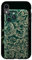 Hülle für iPhone XR Grüne moderne Paisley Retro Baseball Stitch Handyhülle