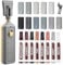 Laminat Vinyl Reparaturset,11 Farben Hartwachs und 8 Farben Holzmarker mit Schmelzwerkzeug, Möbel Holzreparatur Set für Vinylboden, Linoleumbodenbelag, laminatboden Flecken, Löcher, Kratzer, Risse