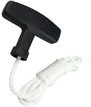Lunaobrik Seilzugstarter – Motorseil, Rasenmäher-Kit | Ersatzgriff Traktion, Spannungskabel Rasenmäher, Handstarter Griff Zündhebel, Steuergurt Notfall