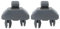 PEVAVFZMMY 2 uds Parasol for Coche Clip Soporte Interior Parasol Gancho Compatible for Audi A1 A3 A4 A5 A7 Q3 Q5 B6 B7 B8 S4 S5 8E0857562A 8U0857562 Sujetadores y Clips para automóviles