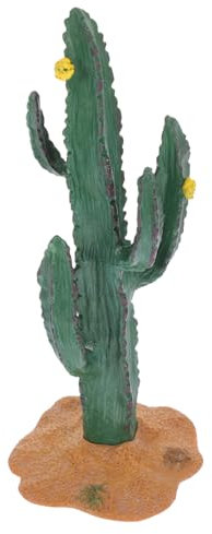 Toddmomy Statue De Cactus Décoration De Cactus pour Voiture Ornement De Jardin Simulé Décor De Bureau