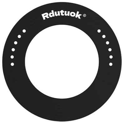 Rdutuok Profi-Surround & Wandschutz für Dartscheiben, Dart Catchring Surround – Schutzring und Umrandung für Dartboards Zuhause & Outdoor