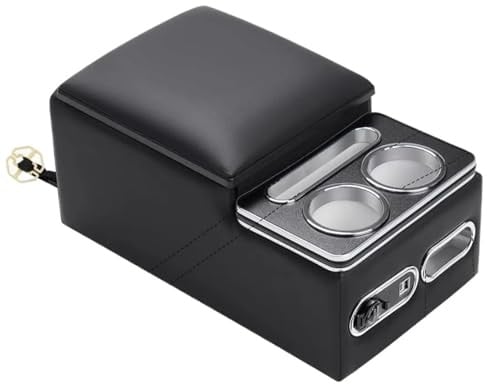 Armlehne Box Universal Auto Sitzbank Konsole Armlehne Box Mit Licht Für Van Lkw Auto Rücksitz MittelArmlehnen