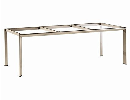 SIEGER Tischgestell Champagner ca. 220x100 cm