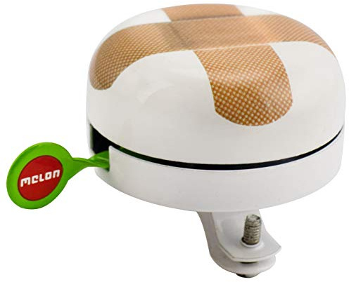 Melon Fahrradklingel Fresh Bell, Plastered Weiß, MFB
