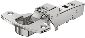 Sensys Dicktürscharnier, Türdicke bis 32 mm, ohne Schließautomatik (Sensys 8661), vernickelt, einliegend, Öffnungswinkel 95°, TH-Bohrbild 52 x 5,5 mm, zum Anschrauben (-)_Artikel _ 9091600