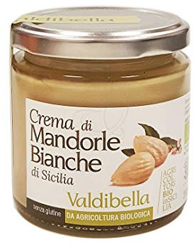 Valdibella, Crema di mandorle bianche bio, 200g