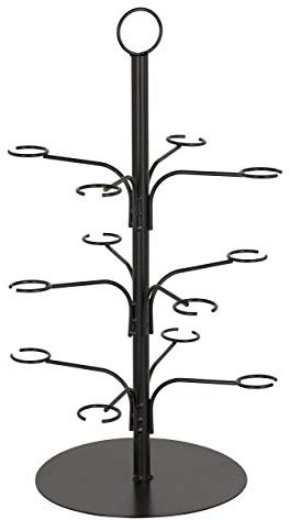 Beaumont Cocktail Glass Tree Display Perfect for Serving Cocktails or Champagne Holds up to 12 Glasses