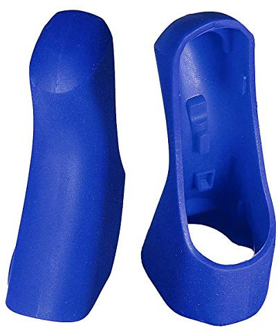 Capot de frein à levier de vélo de route, housse de protection amovible colorée pour Shimano ST-4700/5800/6800 (bleu)