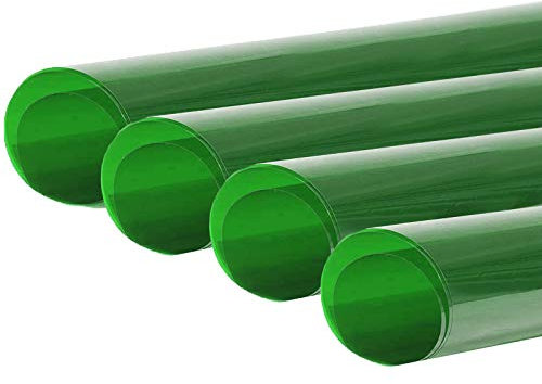 4pcs Green Lighting Gel Filter Transparent Color Correction Coloured Lighting Sheet Flash Light Gels for 800W Red Head Light Strobe Film Spotlight Flash Photography Photo Studio 50x40cm