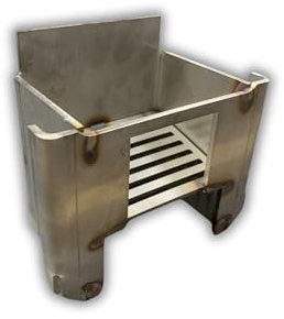 Braciere ORIGINALE PALLADIO per stufe a pellet