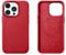 Mobiskin case compatible with Apple iPhone 14 PRO MAX (6.7 inch), phone case, cover with genuine leather, ultra-slim protective case, bumper, red