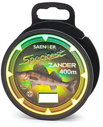 Specialist Zander 0,28mm / 400m monofile Angelschnur von Sänger