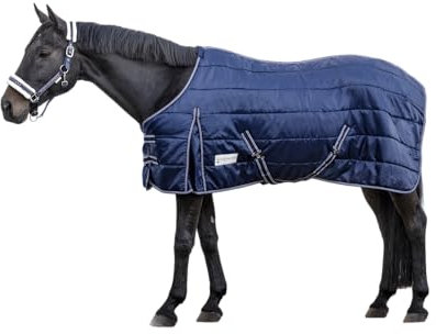WALDHAUSEN Economic - Coperta per stalla 300 g, 165 cm, colore: Blu