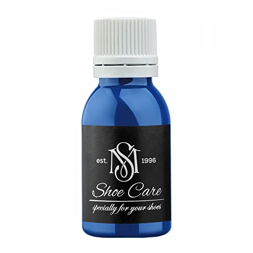 Peinture de Recoloration Cuir & Daim MAVI STEP pour Meubles, Canapés, Chaussures & Sacs - Teinture Restauratrice de Couleur pour Chaussures, Sneakers & Canapés - 317 Bleu Vif Profond, 25 ml